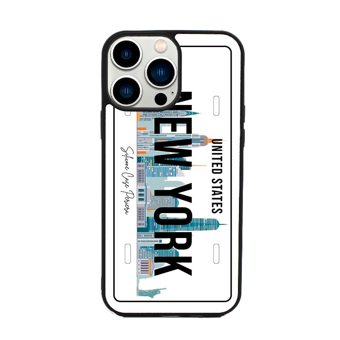E. iPhone Placa New York