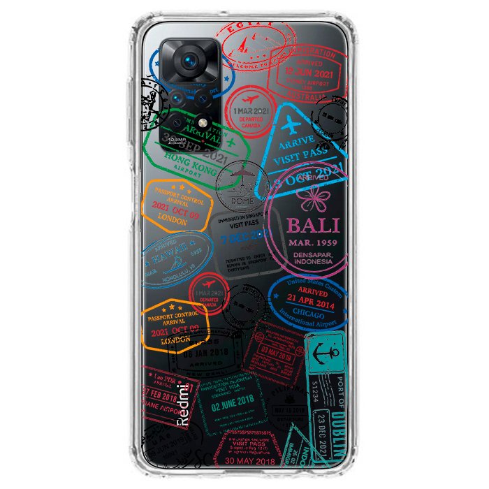 Case Celular Sellos Pasaporte - Xiaomi