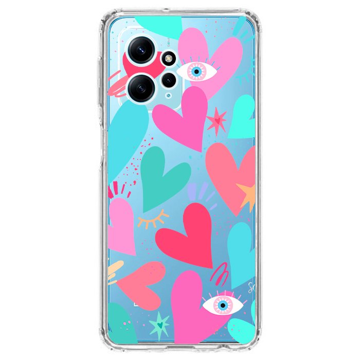 Case Celular Corazones 2 - Xiaomi