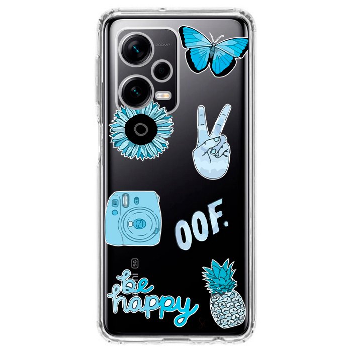 Case Celular Be Happy - Xiaomi