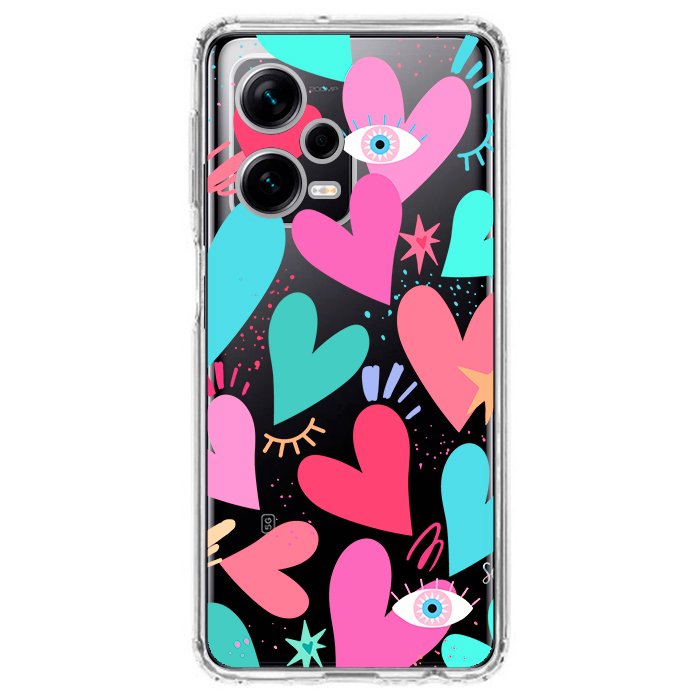 Case Celular Corazones 2 - Xiaomi