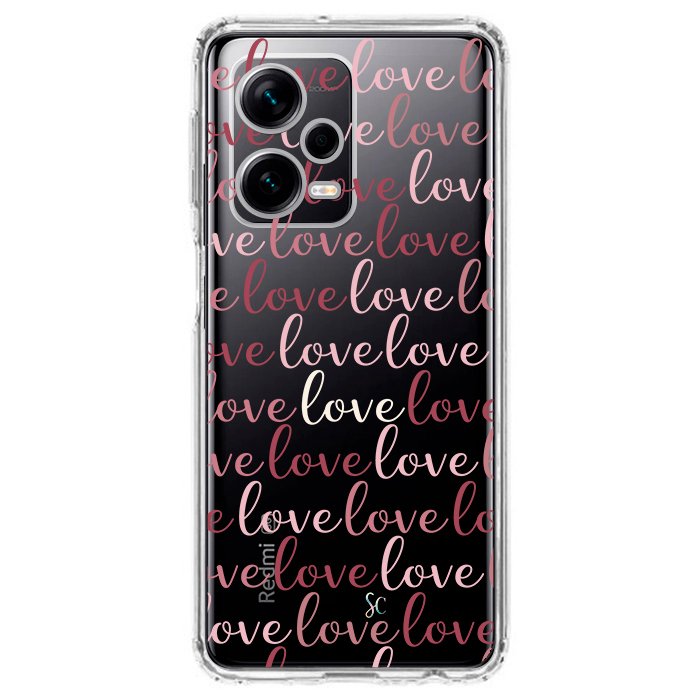 Case Celular Letters - Xiaomi
