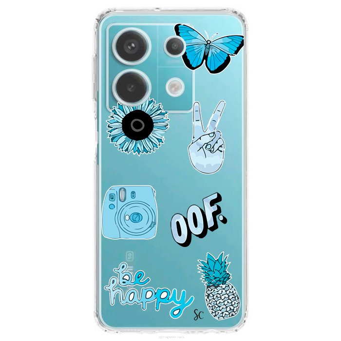 Case Celular Be Happy - Xiaomi