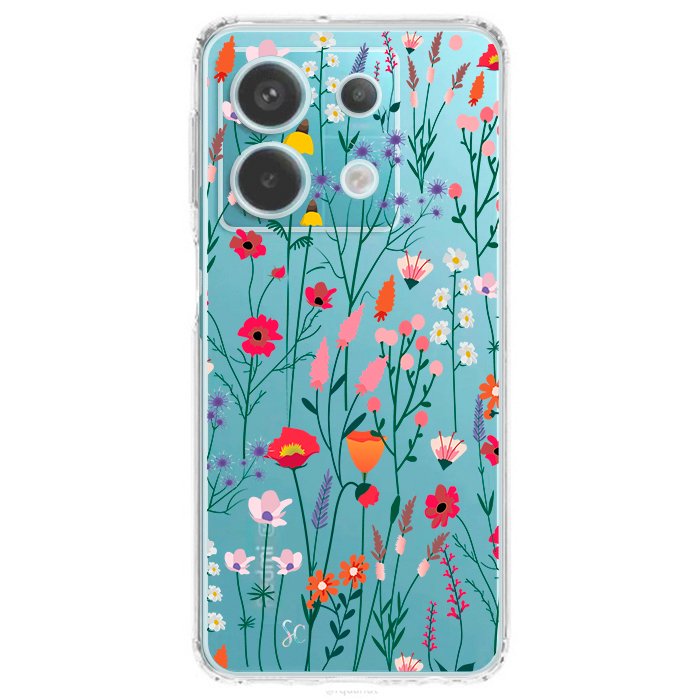 Case Celular Flores 2 - Xiaomi