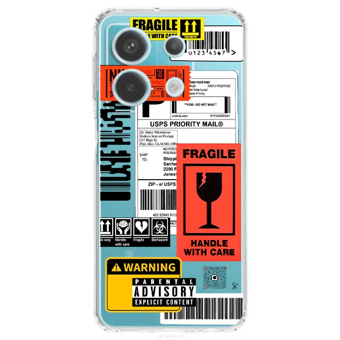 Case Celular Warning - Xiaomi