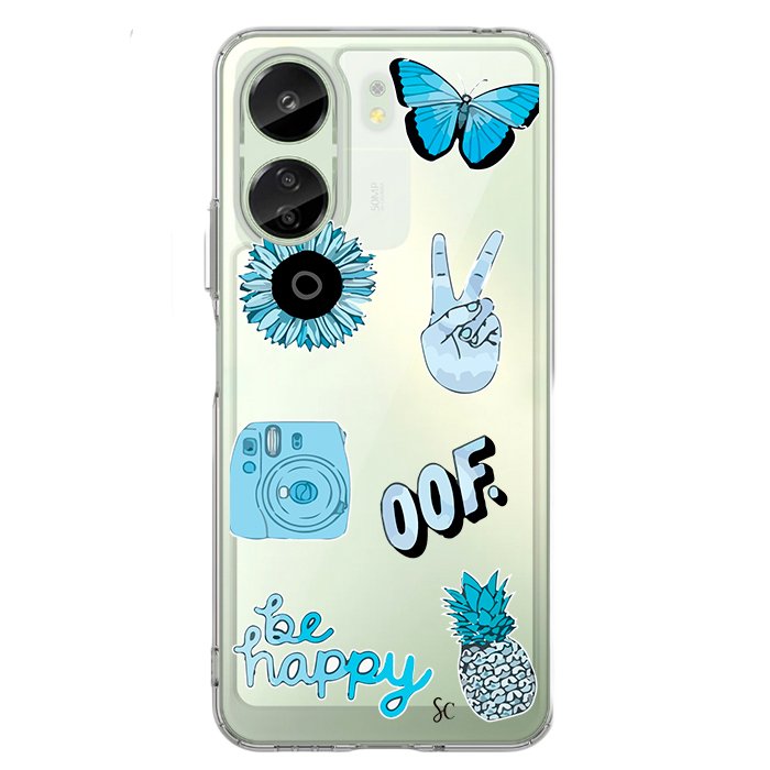 Case Celular Be Happy - Xiaomi