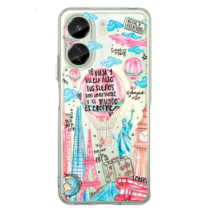 Case Celular Travel - Xiaomi