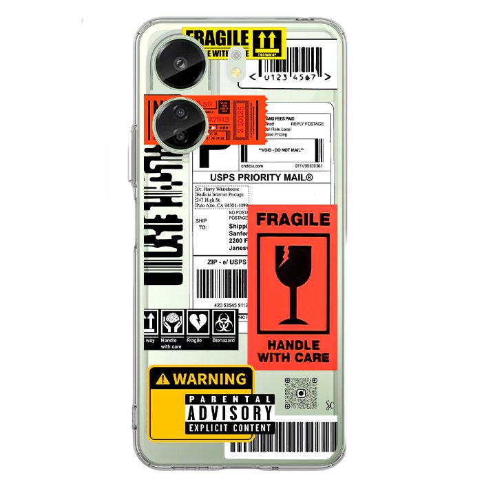Case Celular Warning - Xiaomi
