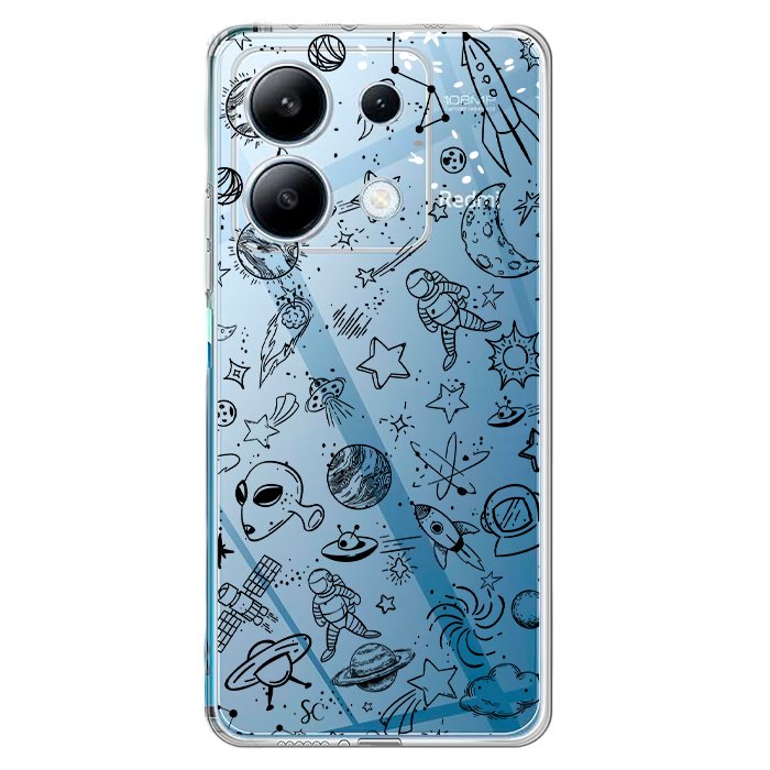 Case Celular Galaxia - Xiaomi