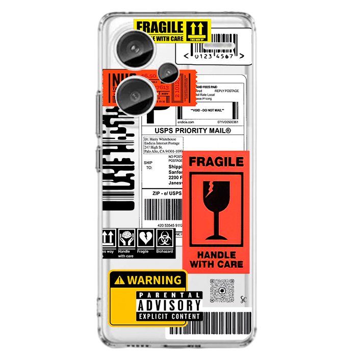 Case Celular Warning - Xiaomi