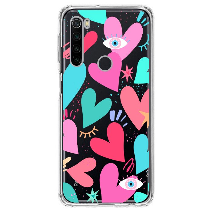 Case Celular Corazones 2 - Xiaomi
