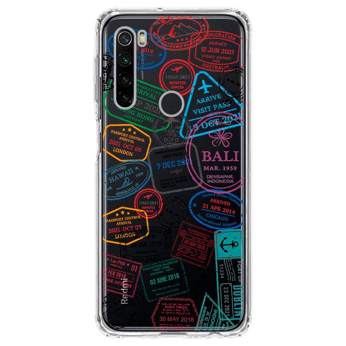 Case Celular Sellos Pasaporte - Xiaomi