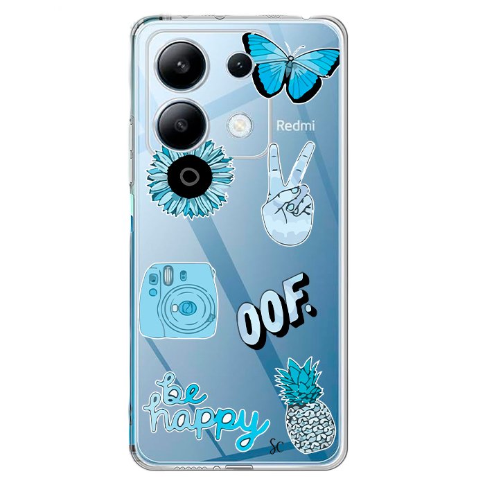 Case Celular Be Happy - Xiaomi