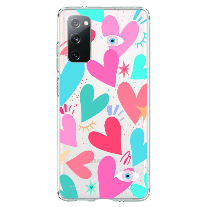 Case Celular Corazones 2 - Samsung