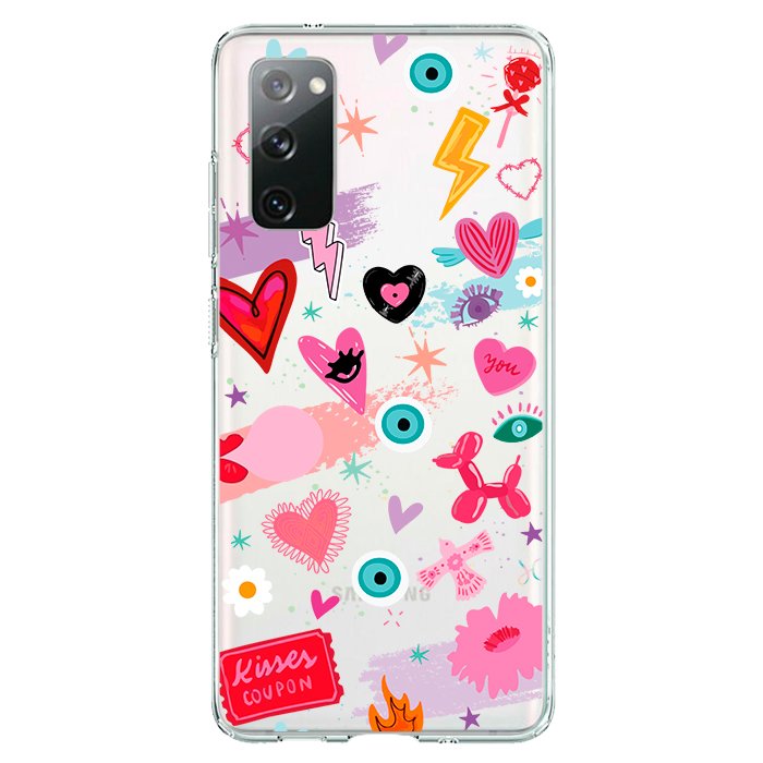 Case Celular Kisses - Samsung