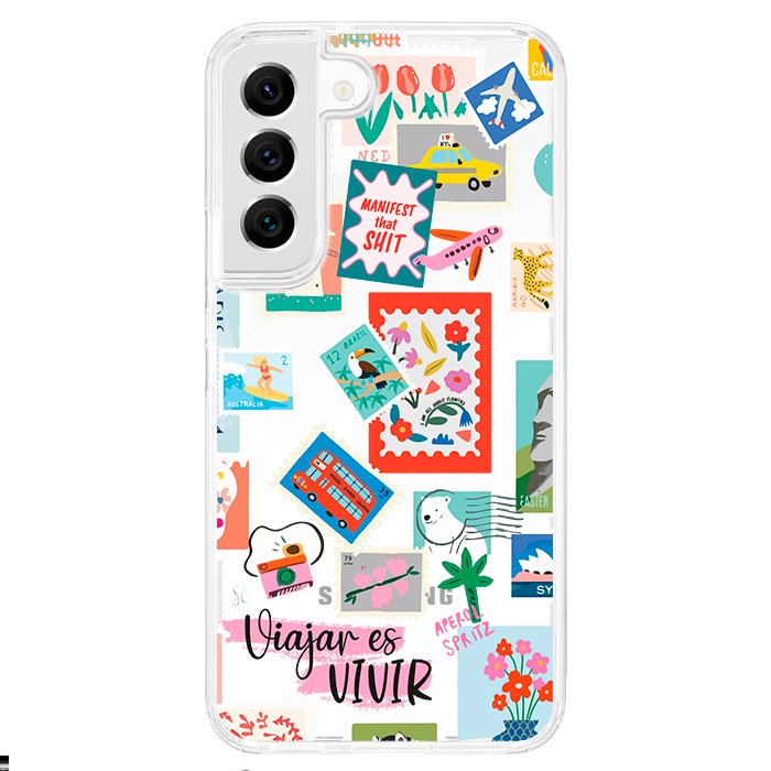 Case Celular Postales - Samsung