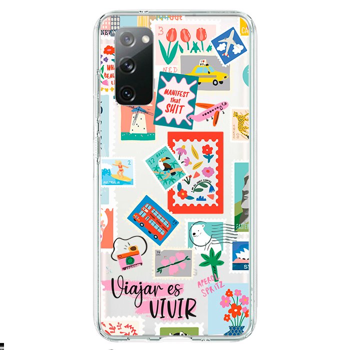 Case Celular Postales - Samsung