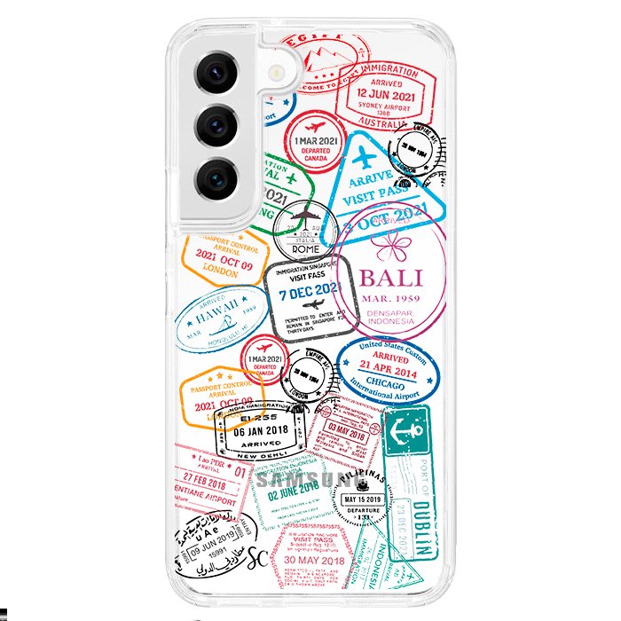 Case Celular Sellos Pasaporte - Samsung