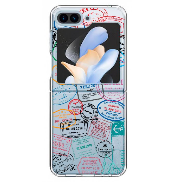 Case Celular Sellos Pasaporte - Samsung