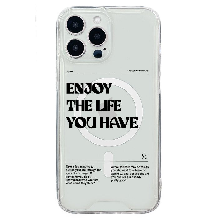 Case Celular Disfruta La Vida - iPhone