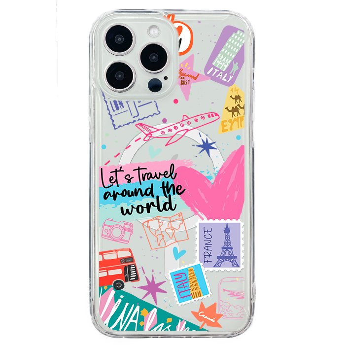 Case Celular Viajes - iPhone