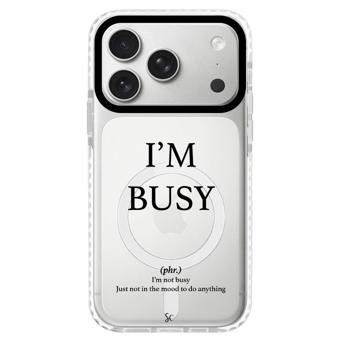 Case Celular Estoy Ocupada - iPhone