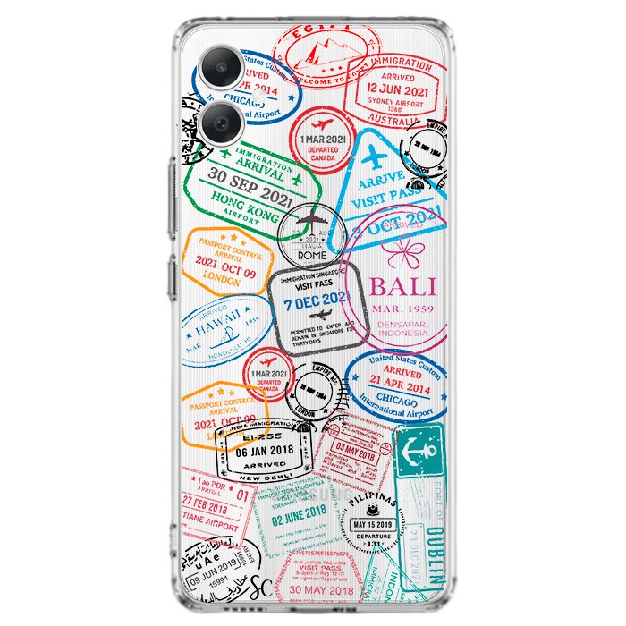 Case Celular Sellos Pasaporte - Samsung