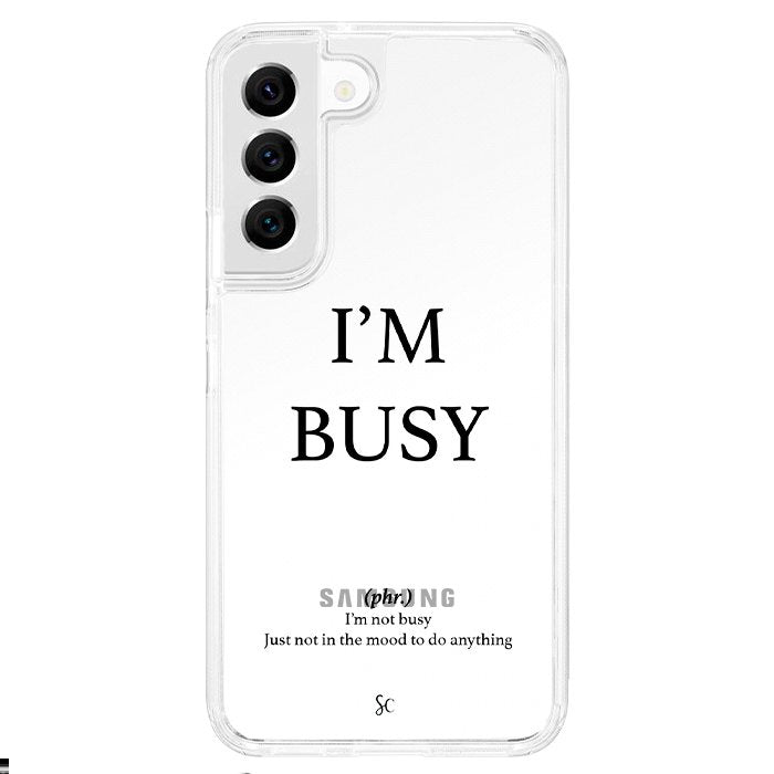Case Celular Estoy Ocupada - Samsung