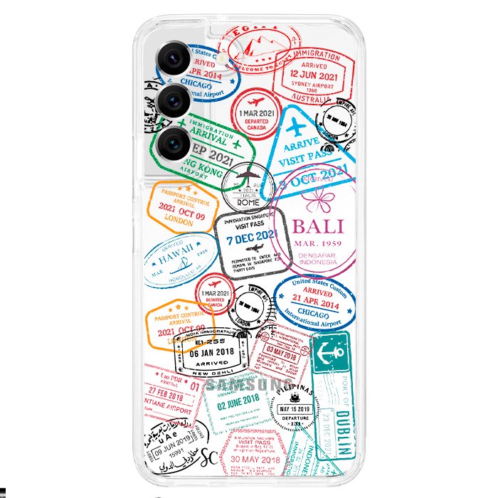 Case Celular Sellos Pasaporte - Samsung