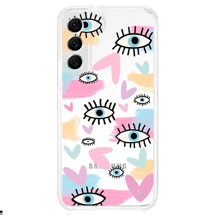 Case Celular Heart Eyes - Samsung