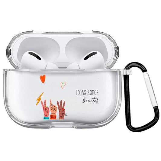 Case Audífonos Transparente Bonita