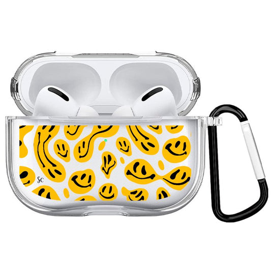 Case Audífonos Transparente caras