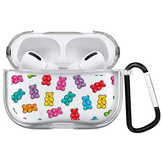 Case Audífonos Transparente Gomitas