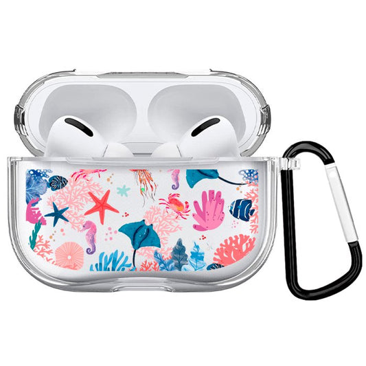 Case Audífonos Transparente Mantarraya