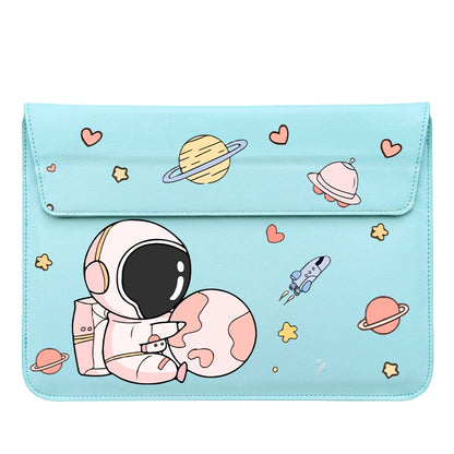 A Funda Computador Astronauta Rosa