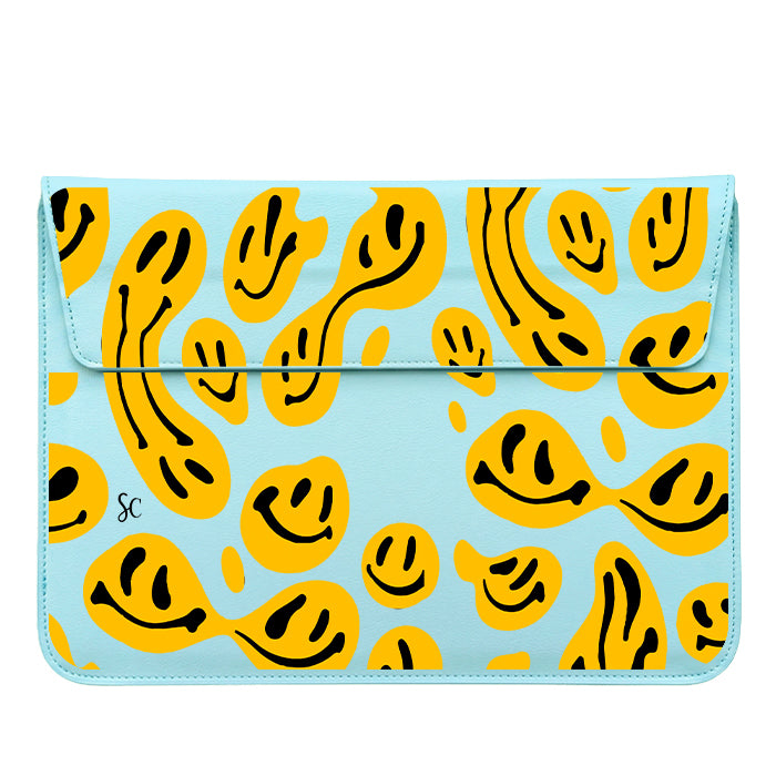 A Funda Computador Caras Amarillas