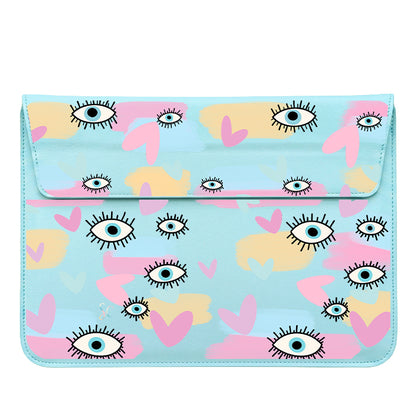 Funda Computador Heart Eyes