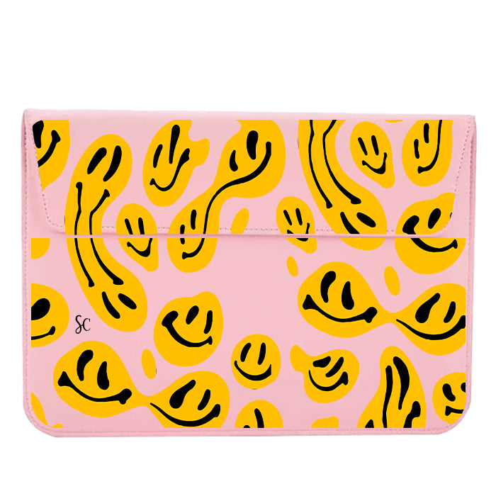 A Funda Computador Caras Amarillas