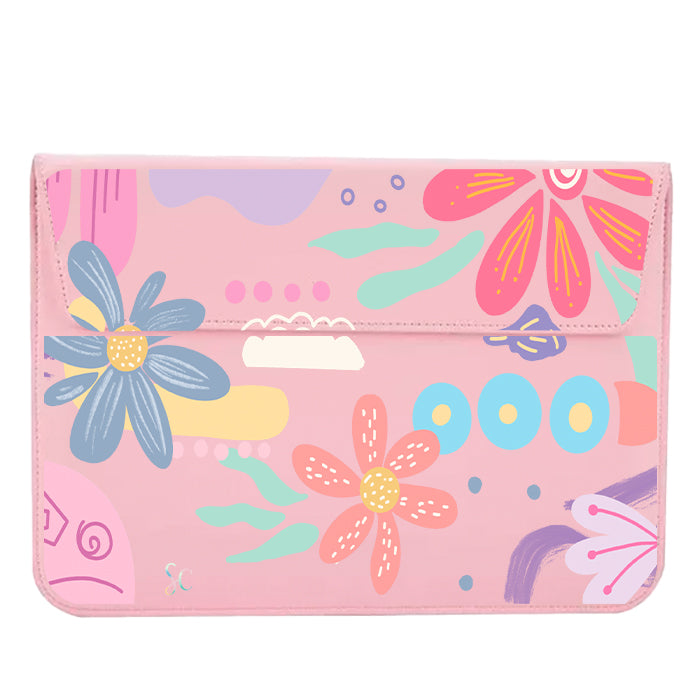 A Funda Computador Margaritas Colores