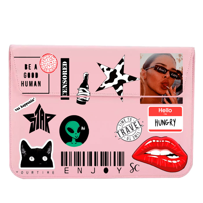 Funda Computador Stickers