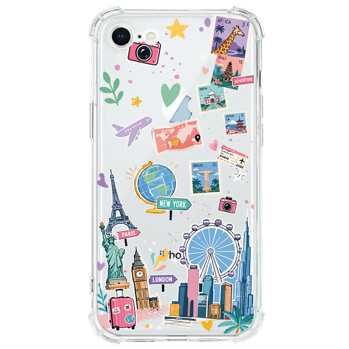 Case Celular Places - iPhone