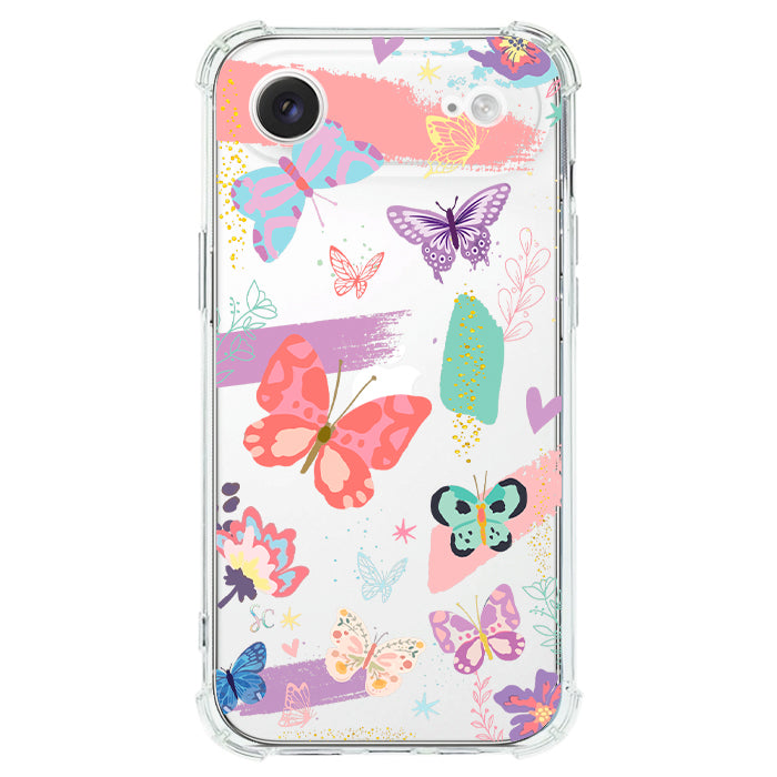 Case Celular Mariposas Colores - iPhone