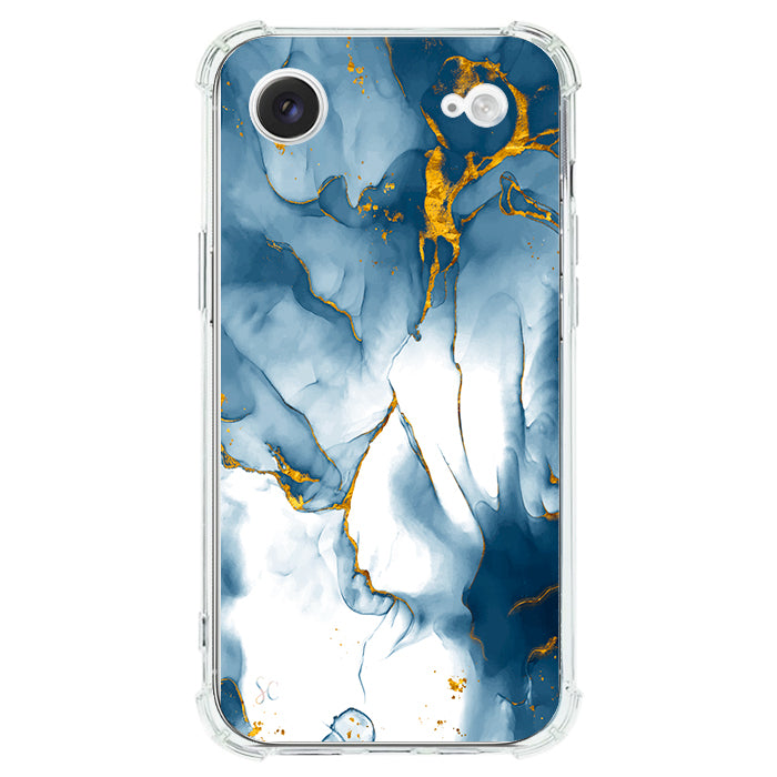 Case Celular Marmol Azul - iPhone