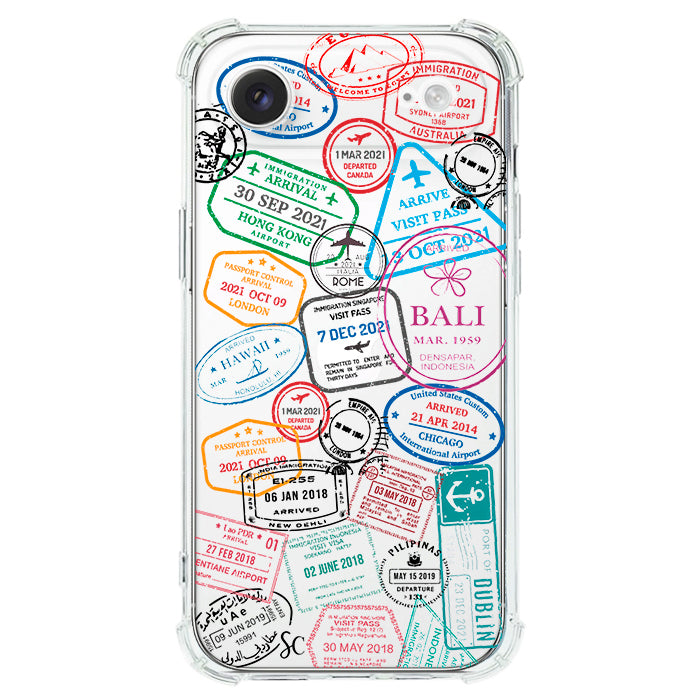 Case Celular Sellos Pasaporte - iPhone