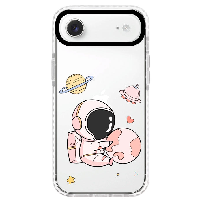 Case Celular Astronauta Rosa - iPhone