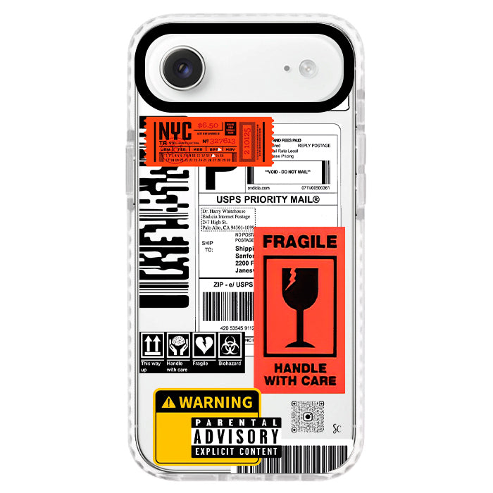 Case Celular Warning - iPhone