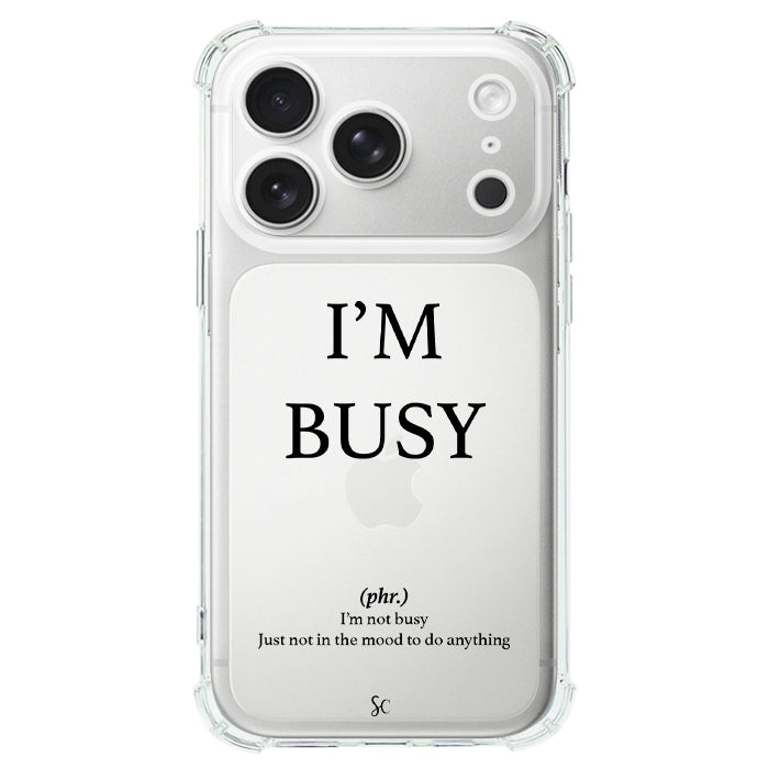 Case Celular Estoy Ocupada - iPhone