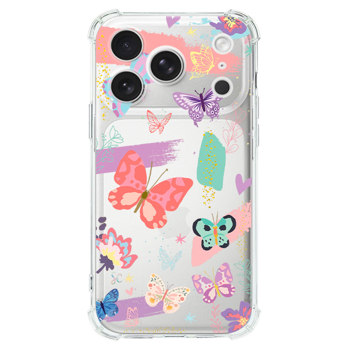 Case Celular Mariposas Colores - iPhone