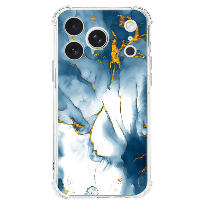 Case Celular Marmol Azul - iPhone