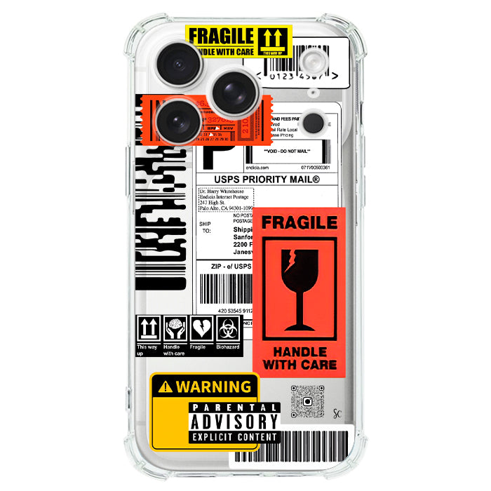 Case Celular Warning - iPhone